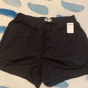 Madewell Lightweight Black Shorts sz M